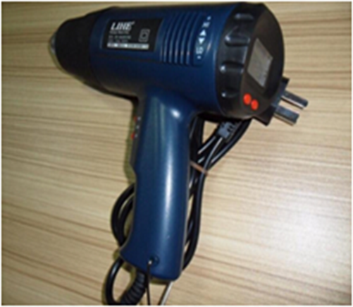 QR-866 Adjustable heat gun (with delay function)