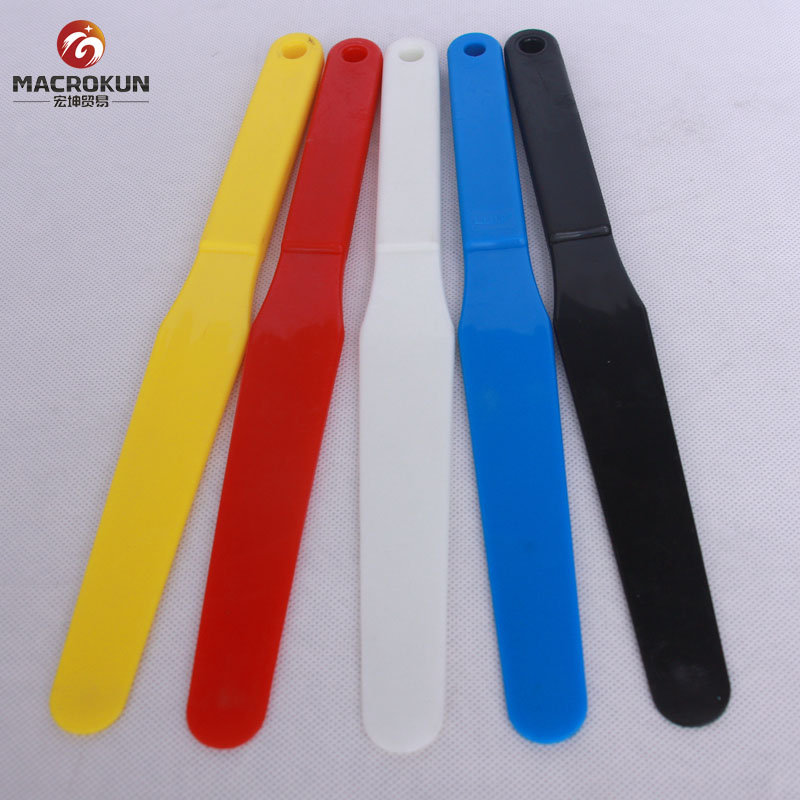 5 COLOR PLASTIC SPATULA M&K-30