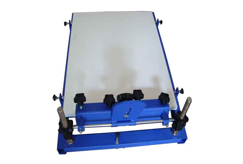 M&K102  1 color 1 station screen printer