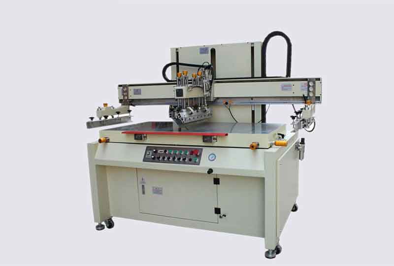 The semi automatic screen printing machine introduced