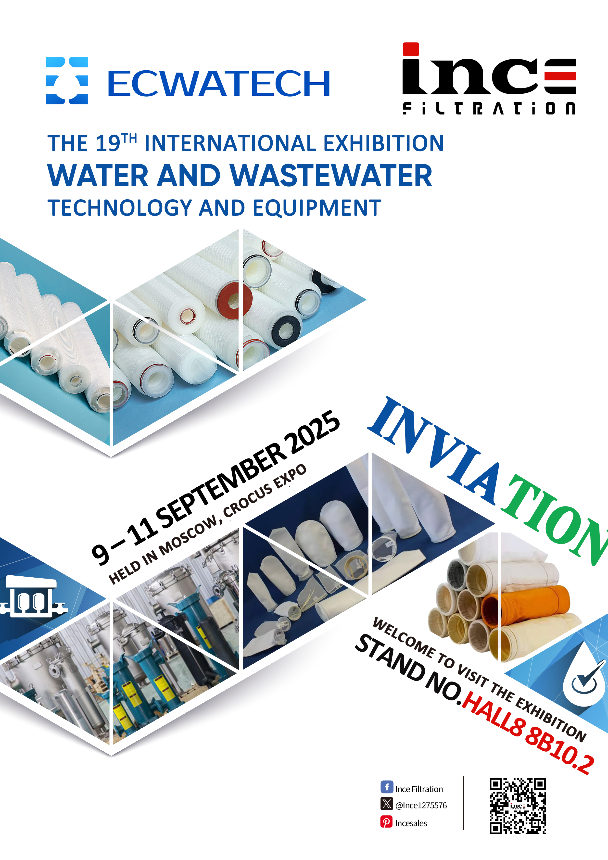 THE 19TH INTERNATIONAL EXHIBITIONWATER AND WASTEWATERTECHNOLOGY AND EQUIPMENT