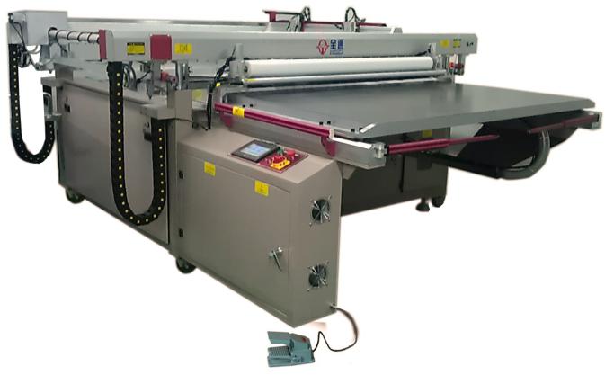 screen printing machine how it works