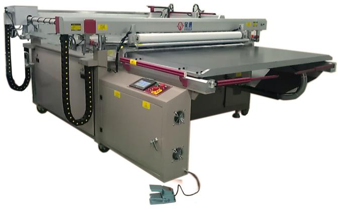 how do screen printing machines work