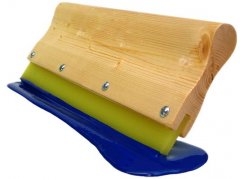 How to properly use screen printing ink squeegee?