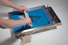 Ink screen printing squeegee pressure effect is what?