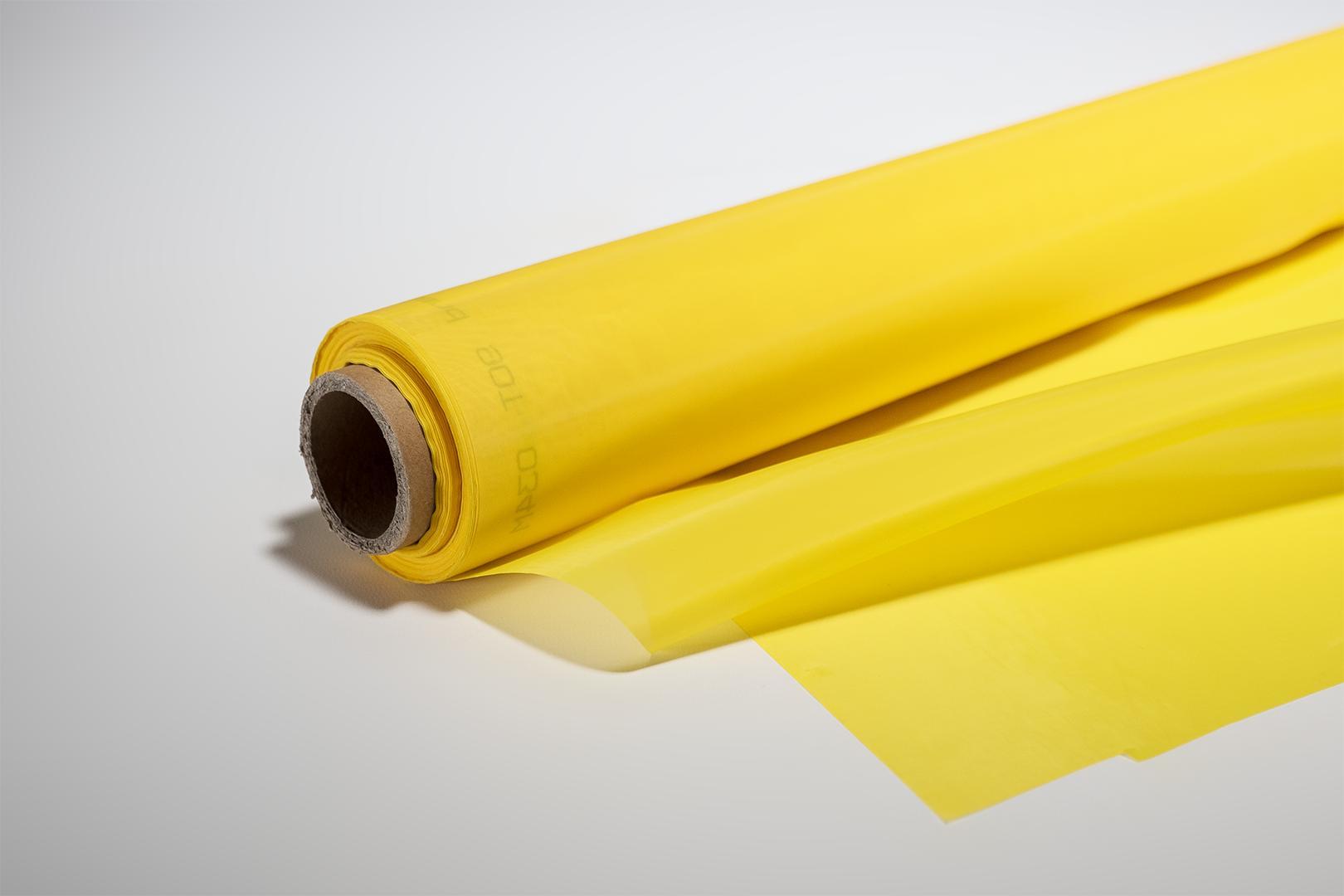 Screen printing Why use screen printing yellow mesh it?