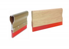 Screen printing ink squeegee handle