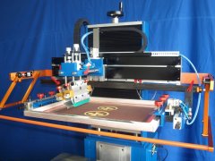 The semi automatic screen printing machine introduced: