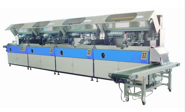 Screen printing machine can be used for what industries?