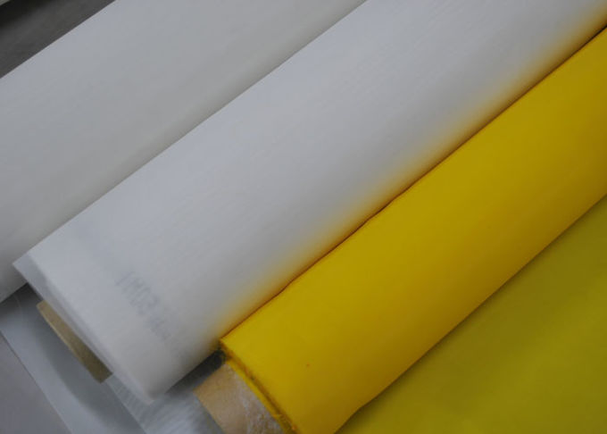 132 Inch White 140T - 31 Polyester Screen Printing Mesh For Textile Printing