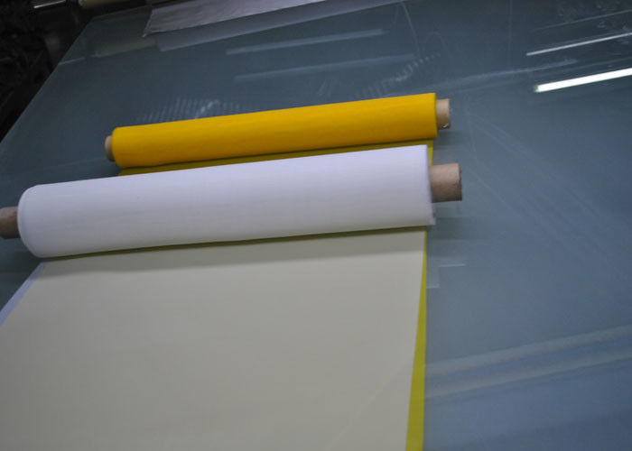 White And Yellow Polyester Screen Printing Mesh With High Quality