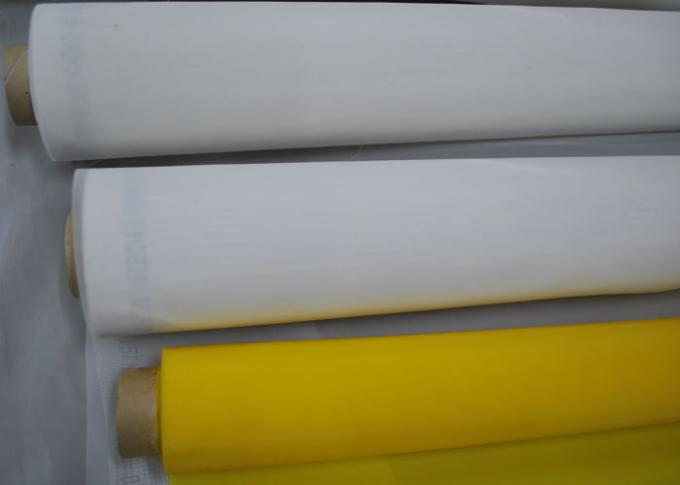 Plain Weave Monofilament Polyester Printing Screen Mesh For Screen Printing