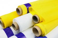 Polyester 100 Micron Silk Screen Printing Mesh For Glass / Signs / Circuit Board  