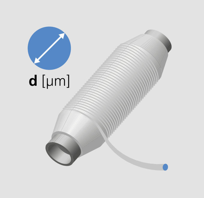 500UM Micron Rating Polyester Filter Mesh With Monofilament Polyamide Yarn Material