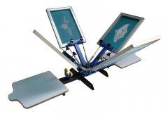 2 station screen printing press