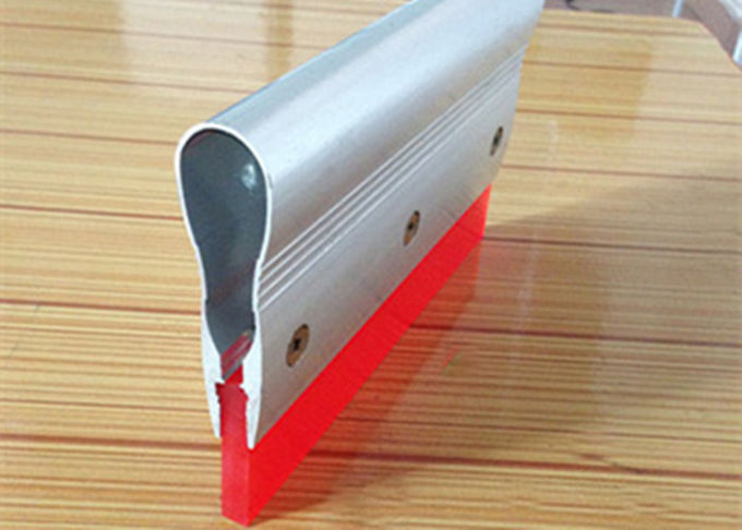 Aluminum Handle Silk Screen Printing Squeegee With Changeable Rubber Blade 70A