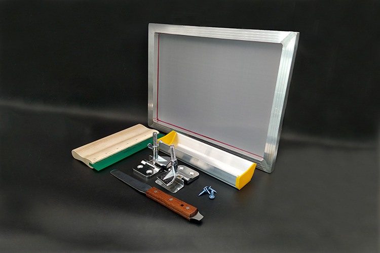 High Precision Silk Screen Aluminum Frame For Printing Silver Color Light Weight