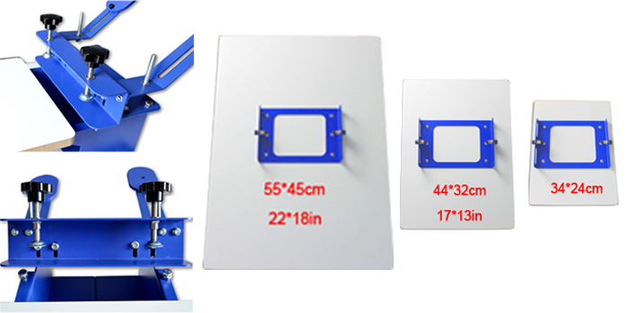 MK-3XWT280 precision micro adjust Screen Printing Machine