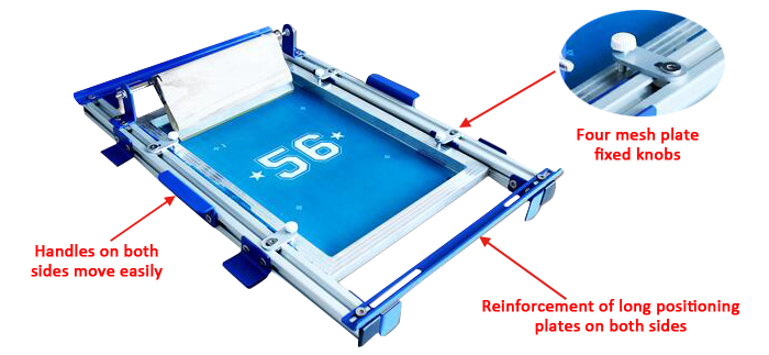 MK-XTS4060 special screen printer for various small bags