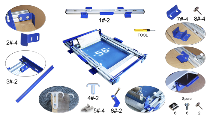 MK-XTS4060 special screen printer for various small bags