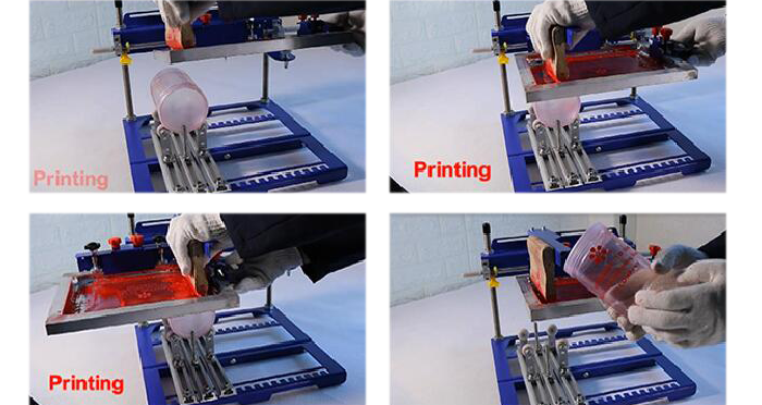 MK-QMH170 Atype curved screen printing machine