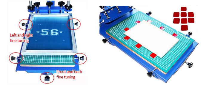 MK-E225 Desktop Three Direction Micro Adjust Screen Printer