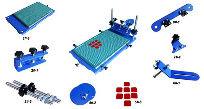 MK-E365 Desktop Three Direction Micro Adjust Screen Printer