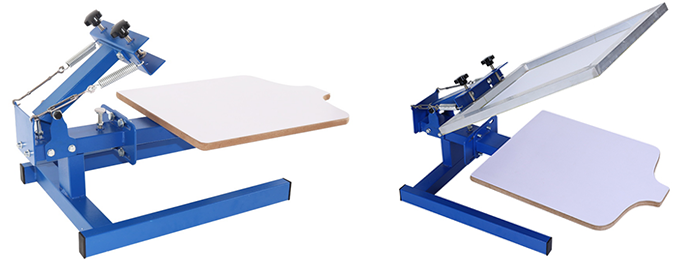 MK101-M 1 color 1 Station Screen Printing Machine