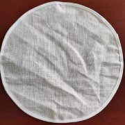 Customized 100% Cotton Filter Mesh Round Pad,1mm hole sizename