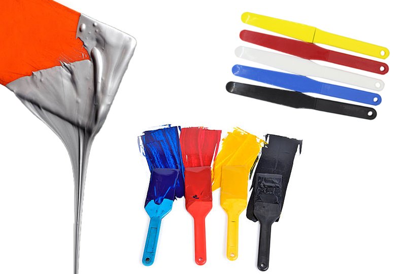 Plastic ink knife / Plastic ink spatulas