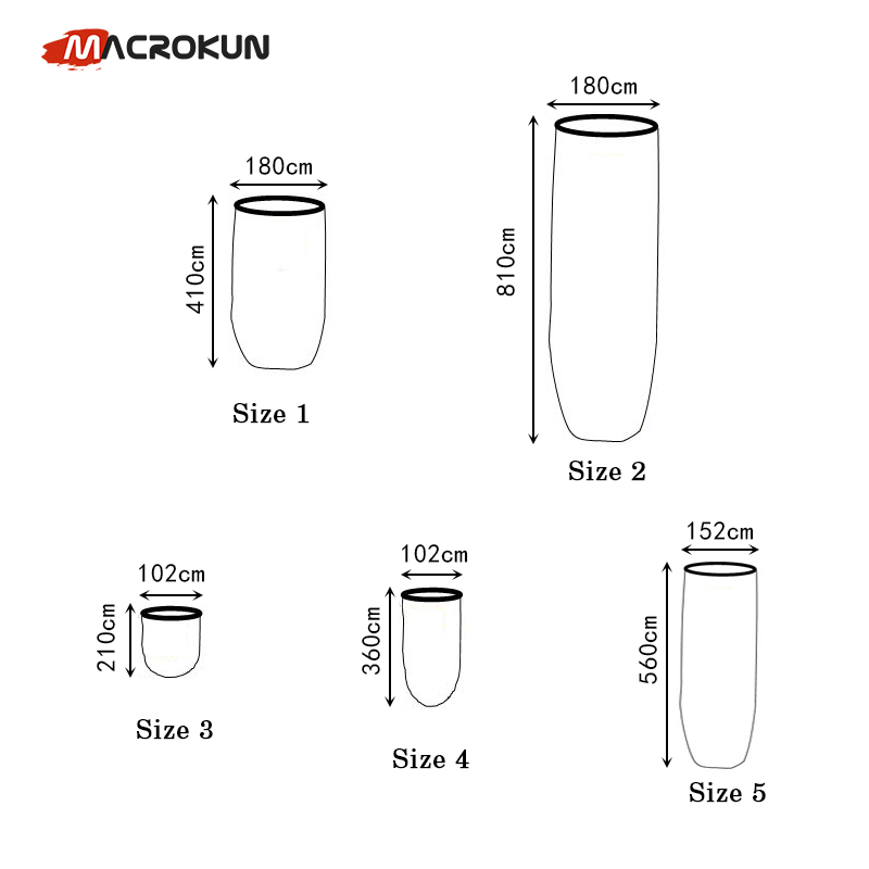 liqiud filter bag size