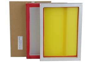 Screen Printing Frame With Mesh