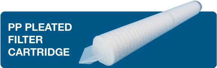 PP pleated filter cartridge