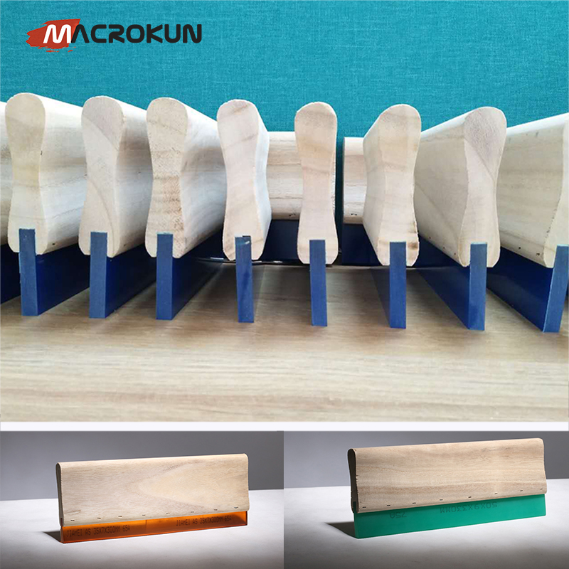 Wood Screen Printing Squeegee