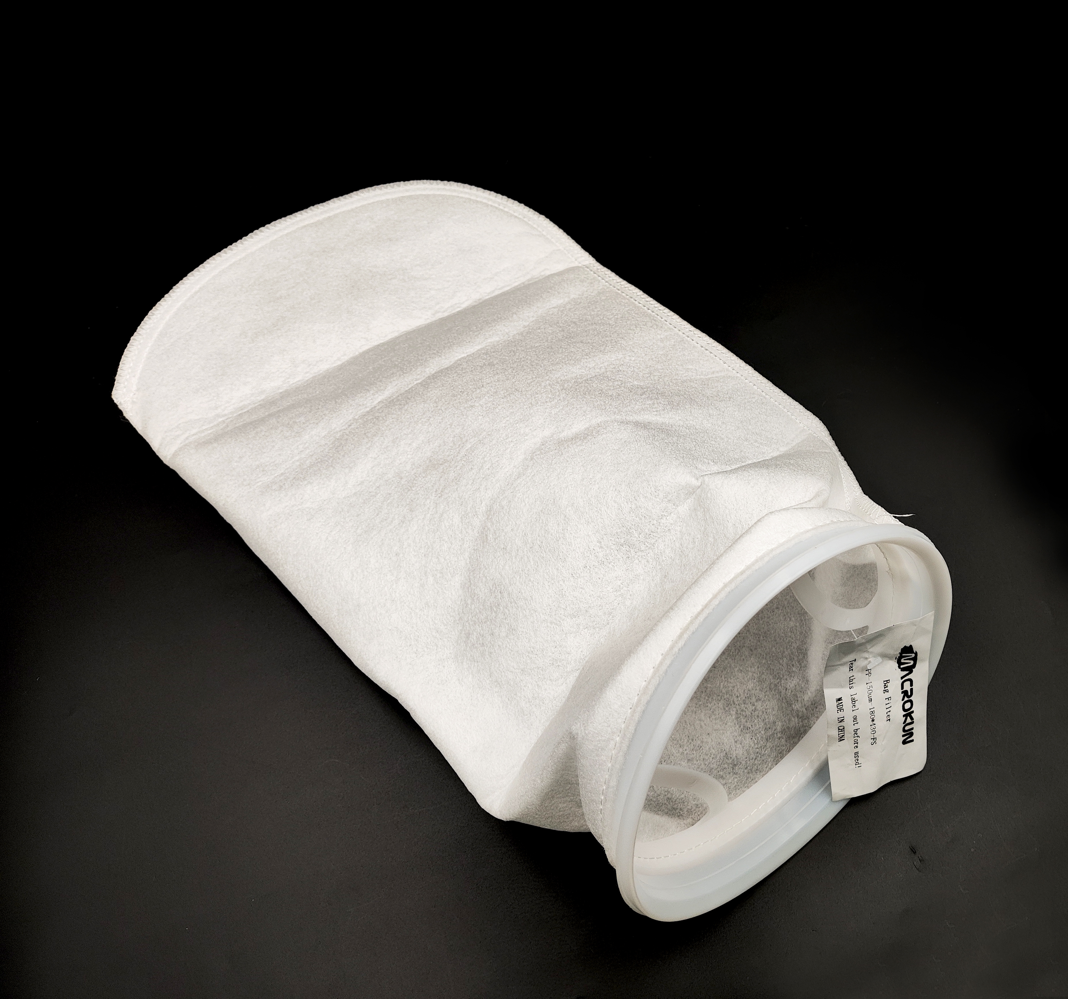 Comprehensive Filtration Solution: #2 Size Filter Bag Starter Pack, Low Micron, Polyester Felt, Polypropylene Ring