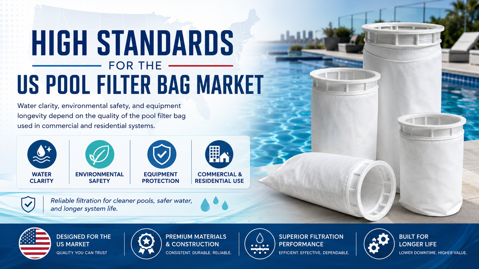 Case Study: Premium Pool Filter Bag Engineering for the US Market