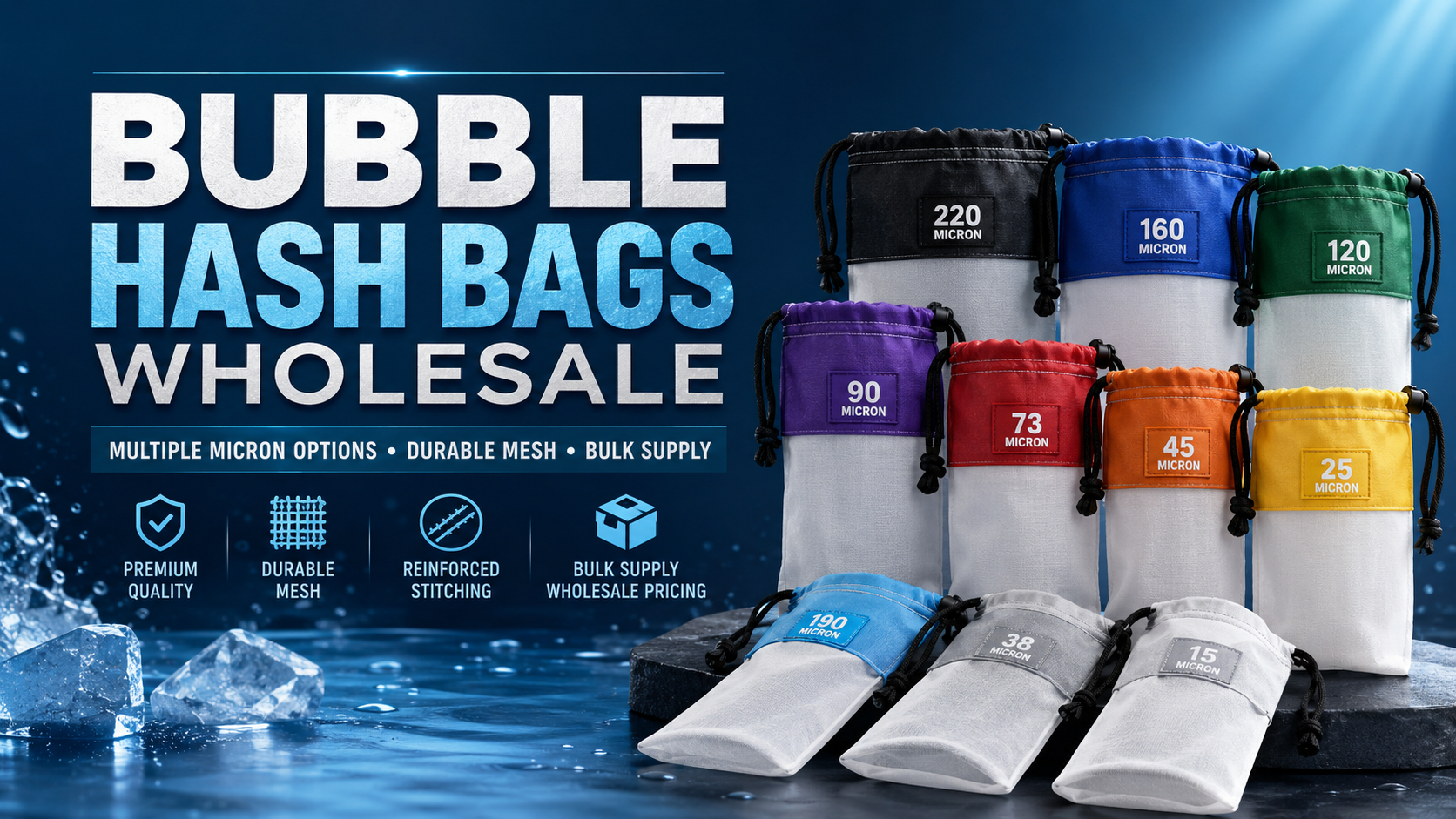 Macrokun 32 Gallon Bubble Bags