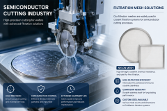 Wafer Dicing Filtration System | Nylon Filter Mesh & Semiconductor Coolant Filters